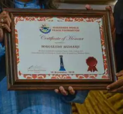 Sivananda World Peace Award (Nov-2018)